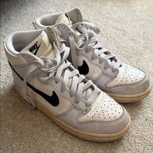 Nike High Dunks “retro” in White and Powder Blue